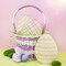 Striped Wood Easter Egg Cutouts, 5"-14”, 1/8" Thick |Woodpeckers